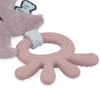Kaloo bijtring zeester - siliconen baby bijtspeeltje met pluche-3