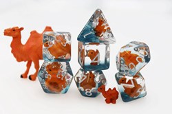 Foam Brain Games dobbelstenen Caravan Camel RPG set voor rollenspellen