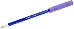 Ark Therapeutics bijtspeelgoed Bite Saber kauwbare potloodtopper lavendel