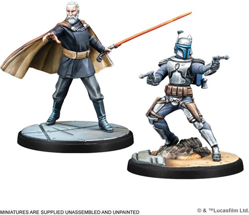 Atomic Mass Games Star Wars Shatterpoint Count Dooku Squad Pack miniaturen-3