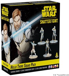 Atomic Mass Games Star Wars Shatterpoint General Obi-Wan Kenobi Squad Pack miniaturen