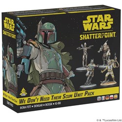 Atomic Mass Games Star Wars Shatterpoint Bounty Hunter Squad Pack