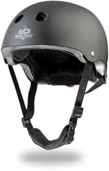 Kinderfeets kinderhelm voor op de fiets / fietshelm voor kinderen - mat zwart