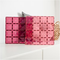 Connetix Magnetische Tegels Base Pink Berry 2 Stuks-3