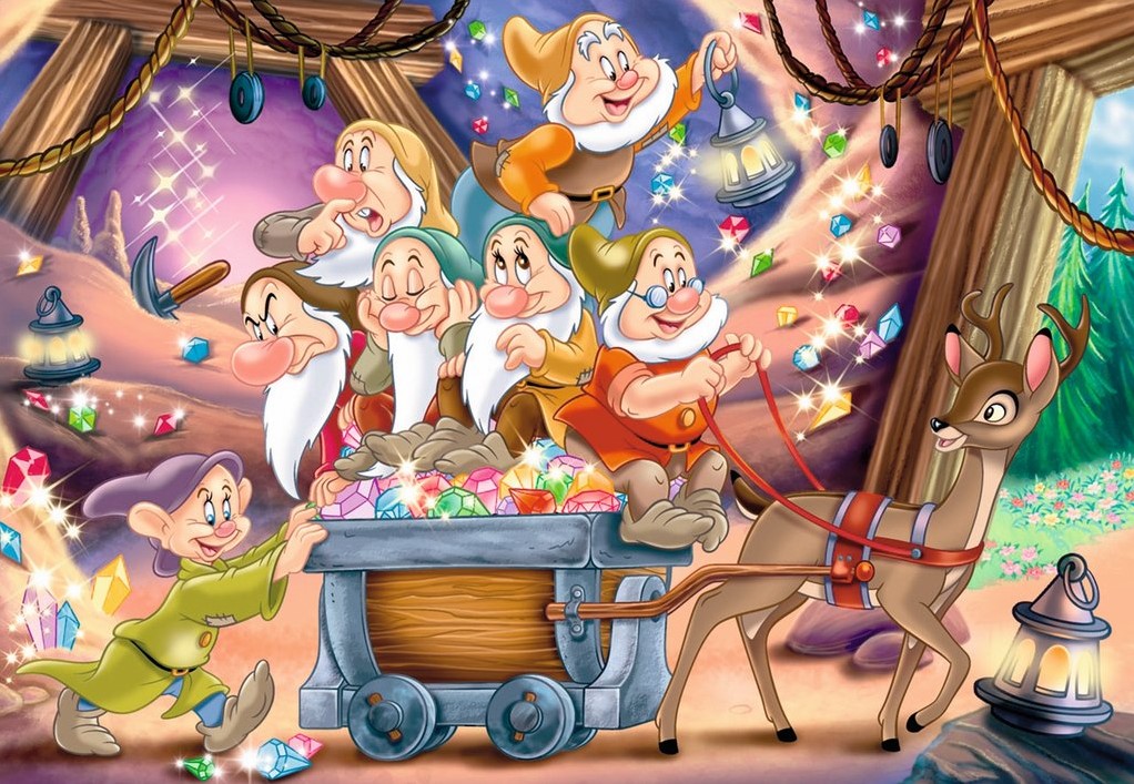 Ravensburger puzzel Disney Princess 7 Dwergen - Twee ...
