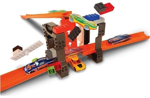 Hot Wheels speelgoed Track Builder F - Stuntsteen racebaan accessoire-3