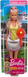 BEX Barbie pop tennisspeelster met outfit en racket - Barbie speelgoed