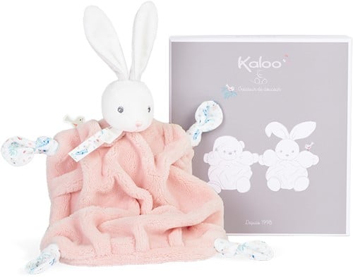 Kaloo Plume Knuffeldoekje Konijn Roze
