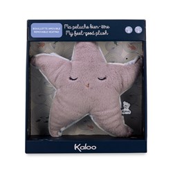 Kaloo warmteknuffel zeester - Petit Calme lavendel pluche kussen