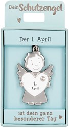 Depesche beschermengel hanger sleutelhanger 01 april cadeau