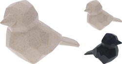 Home & Styling decoratie vogel polystone geometrisch beeld 19x9x12cm