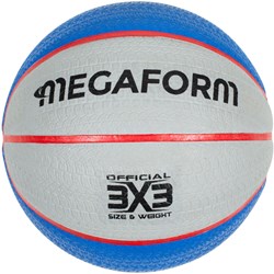 Megaform basketbal 3x3 - officiële maat en grip voor buiten