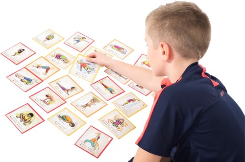 Megaform yoga kaarten mini - houdingen en emoties voor kinderen-3