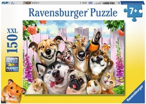 Ravensburger Puzzel Grappige Dierselfie Legpuzzel 150 Stukjes ravensburger kopen in de aanbieding