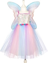 Souza for Kids jurk Felicity met vleugels - verkleedset 5-7 jaar 110-122 cm