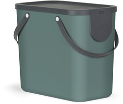 Rotho afvalscheidingsprullenbak Albula 25 liter groen - duurzaam kunststof