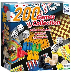 Clown Games bordspel collectie 200 stuks klassiek speelgoed