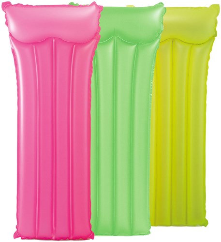 Intex luchtbed neon frost 183x76cm - stevig waterdicht matras-2