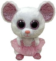 Ty Beanie Buddy Knuffel Nina Mouse - 24 cm-2