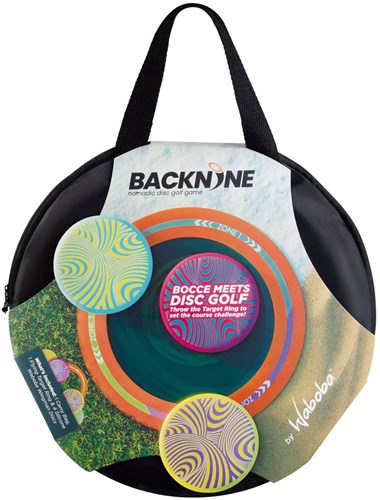 Waboba Backnine frisbee spel set - 5-delig - Outdoor disc golf