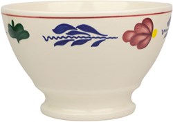Royal Boch kom aardewerk boerenbont 16 cm - servies multi kleur