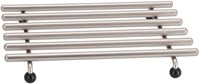 BK onderzetter RVS 24x20 cm - stevige pannenonderzetter zilver-2
