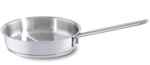 Fissler koekenpan RVS Snacky 16 cm - zilver - kleine porties