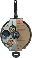 Beka hapjespan inductie met glazen deksel 28 cm zwart aluminium-2