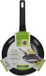 Greenpan koekenpan keramisch antiaanbaklaag PFAS vrij 24cm zwart