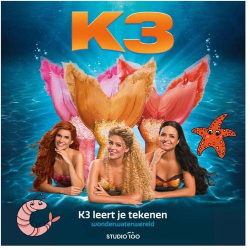 K3 Leert je Tekenen Wonderwaterwereld