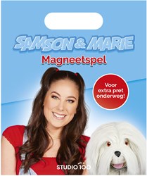 Studio 100 ganzenbord magneetspel Samson & Marie voor kinderen