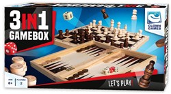 Clown Games 3 in 1 spel hout