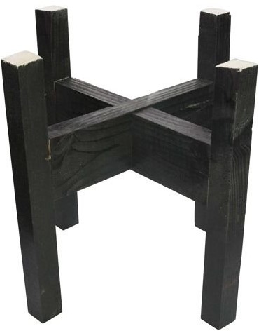Gusta hout standaard voor vooraadpot