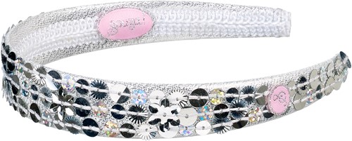 Souza Diadeem Breanne, pailletten zilver (1 stuk)