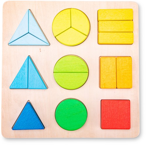 New Classic Toys Geometrische vormenpuzzel