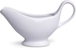Svenska Living sauskom porselein wit 21x7x11,5cm - serveerschaal