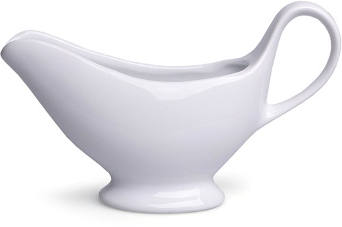 Svenska Living sauskom porselein wit 21x7x11,5cm - serveerschaal