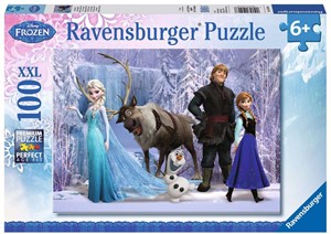 Ravensburger puzzel Disney Frozen In het rijk de Sneeuwkoningin - 100 stukjes
