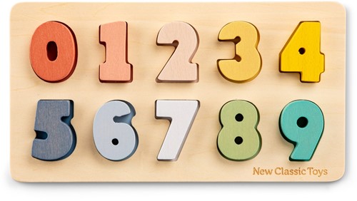 New Classic Toys Nummer puzzel - 0 t/m 9