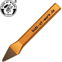 Kids at Work beitel 15 cm puntig - kindergereedschap voor houtbewerking-2