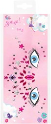 Souza Gezicht stickers, Elf, roze (1 stuk)