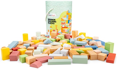 New Classic Toys Bouw blokken - 100 stuks