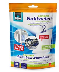 Bison vochtvreter compact luchtontvochtiger met hanger 100 gram