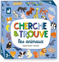 Janod Zoek en Vind Spel - Dieren - Educatief Spel voor Kinderen