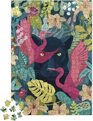 Janod puzzel - Kidult legpuzzel mysterieuze panter 500 stukjes