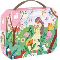 Janod puzzel - natuur legpuzzel - 200 stukjes - educatief karton