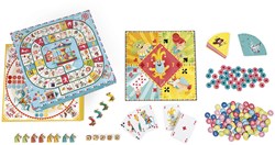 Janod Carrousel spellendoos - speelset voor kinderen en familie