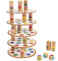 Janod Behendigheidsspel Acrobaten Toren - Spel voor Kinderen en Gezinnen-3
