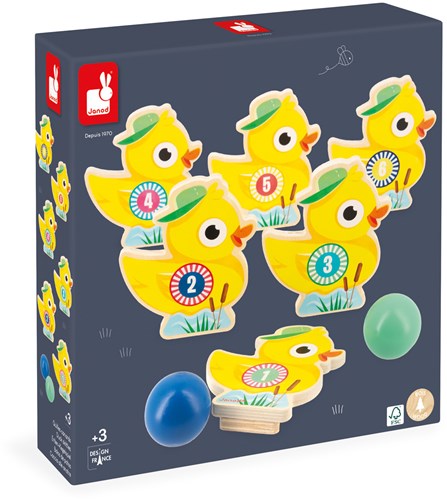 Janod Applepop - Kegelspel eenden