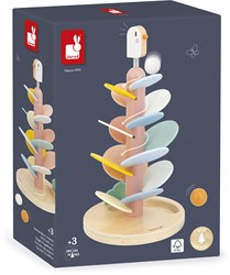 Janod houten knikkerbaan Sweet Cocoon - educatief speelgoed voor kinderen